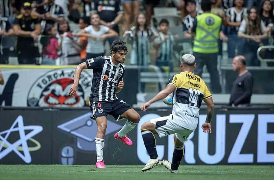 Atlético sai na frente, mas cede empate ao Criciúma na Arena MRV