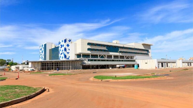 Obra do Hospital Central chega a 95% de execução; unidade entrará em funcionamento em 2025