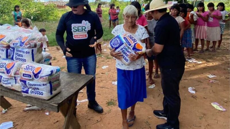Comunidades indígenas de MT receberão 2.480 cestas de alimentos e kits de higiene em abril