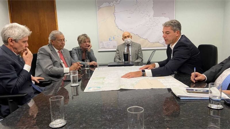 DNIT garante a senadores ações para pavimentação de Juína (MT) à Vilhena (RO)