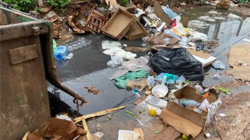 Mercado do Porto tem lixo a céu aberto; mau cheiro afugenta