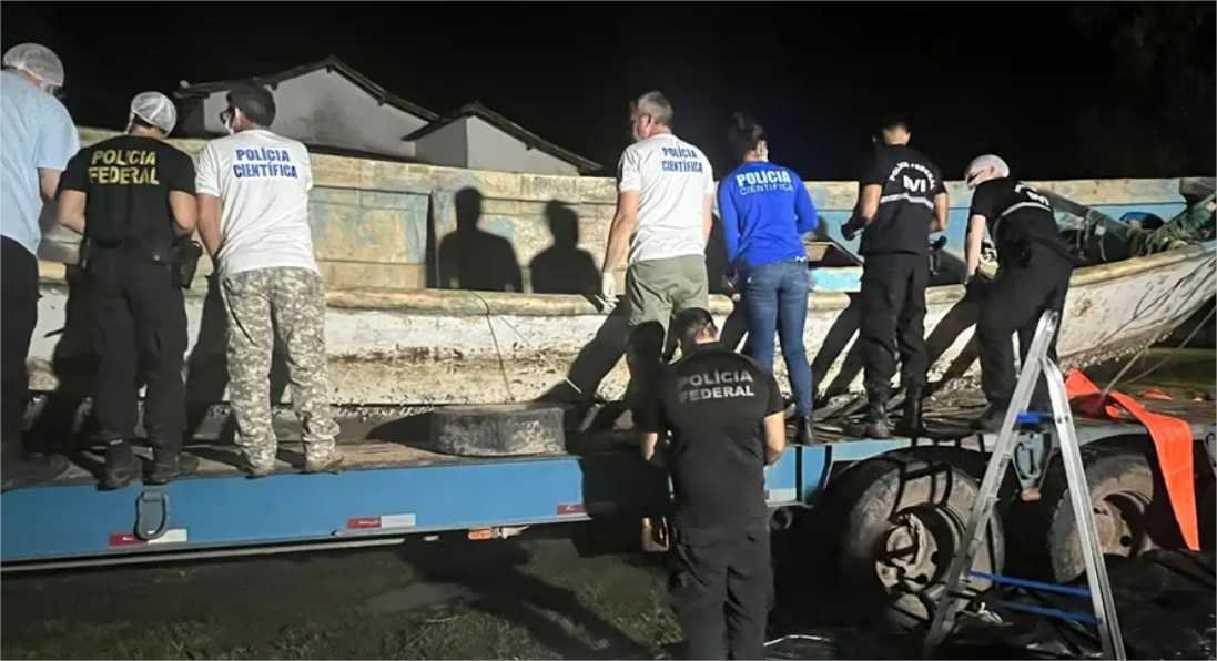 Polícia Federal diz que corpos achados em embarcação no Pará são de africanos