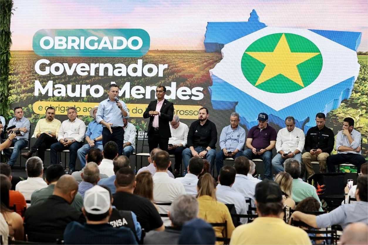 Na Norte Show, governador reforça trabalho para garantir segurança no campo em MT