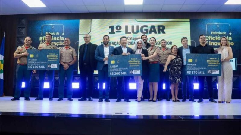 Vencedores do Prêmio de Eficiência e Inovação melhoraram serviços de segurança, educação e saúde à população mato-grossense