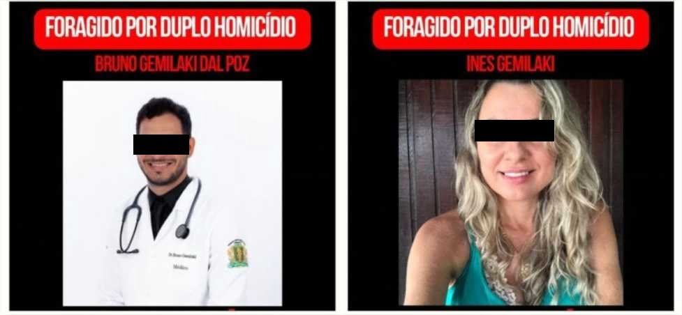 Mãe e filho que mataram dois em Peixoto de Azevedo são identificados e estão foragidos; veja vídeo