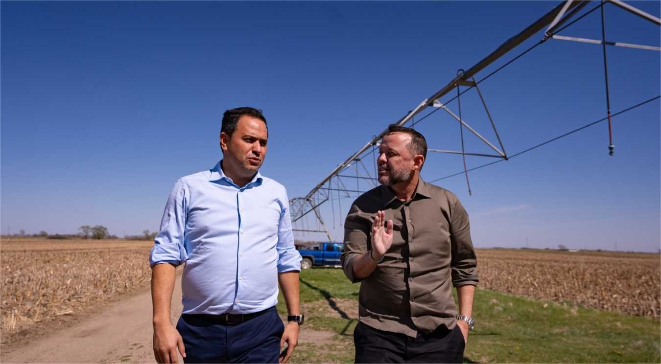 Diego defende implantação de política estadual de irrigação