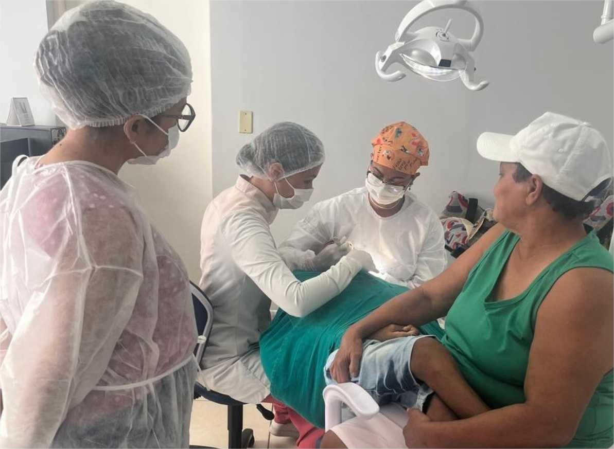 SES realiza atendimentos especializados e coleta de sangue em Pontes e Lacerda