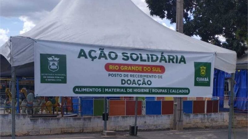 Sede da Secretaria de Ordem Pública funciona como posto de recebimento de doações para RS; veja o que doar