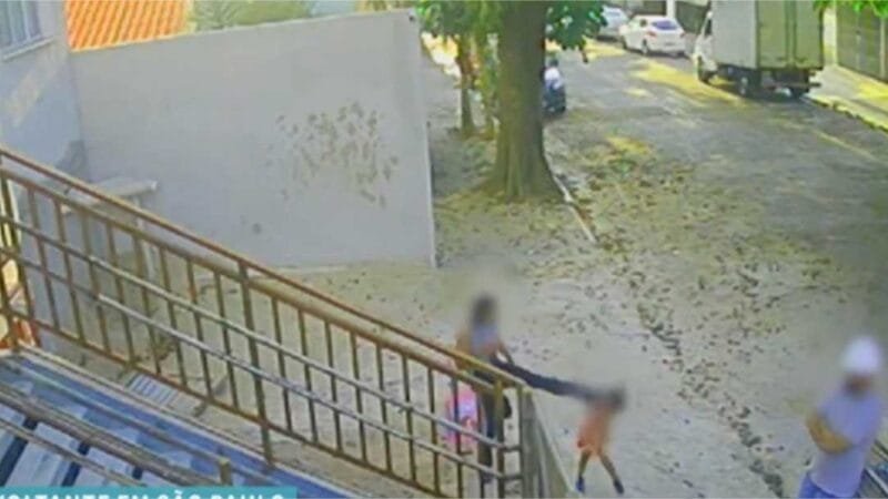 Mãe agride filha com chute na cabeça e perde a guarda da criança