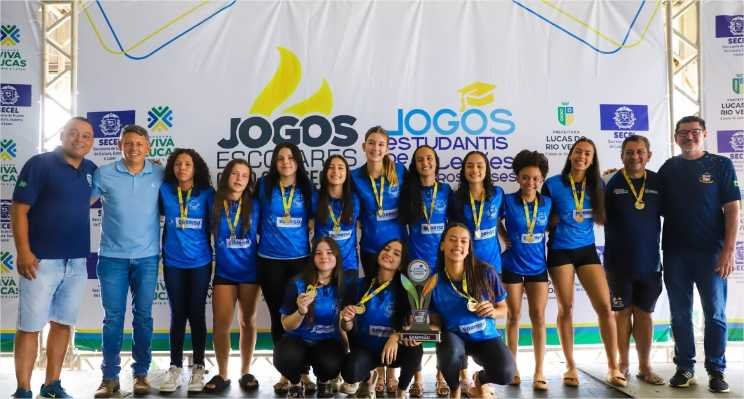 Cáceres, Sorriso e Sinop são destaques nas etapas Oeste e Centro-Norte das competições escolares