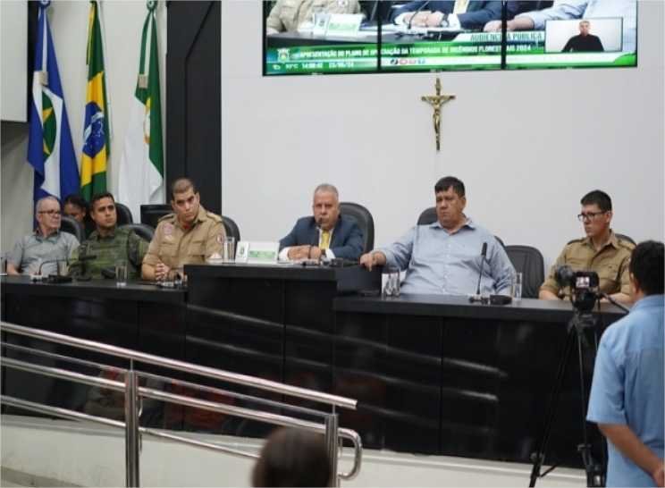 Audiência presidida por Chico 2000 debate focos de incêndios e risco de seca extrema