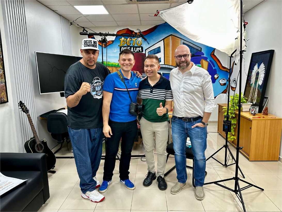 Beto Dois a Um participa de documentário internacional sobre combate às drogas