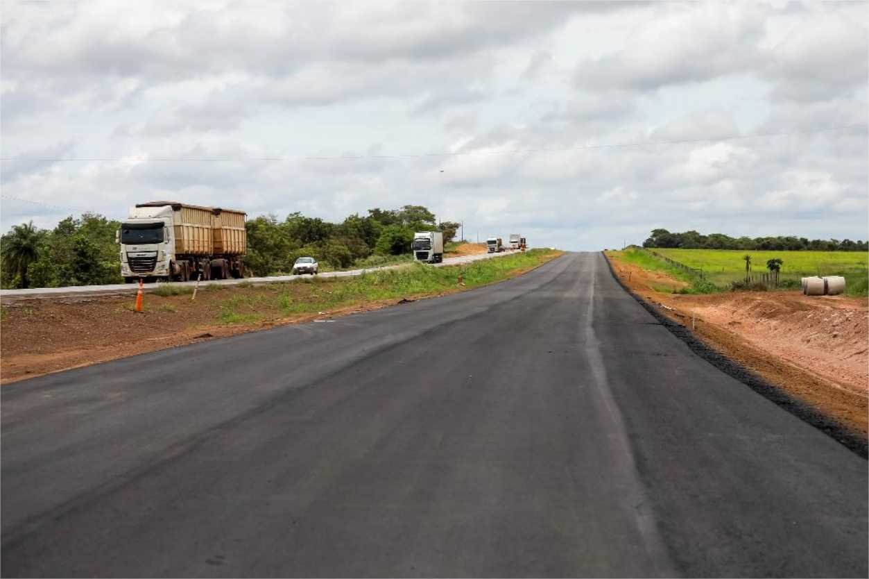 Governo de MT investe mais de R$ 1,6 bilhão para duplicação de 174 km e recuperação de trechos da BR-163