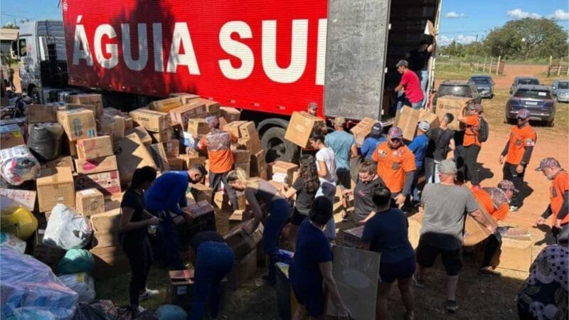 Cuiabanos fazem força-tarefa por doação ao RS: “Estamos aflitos”