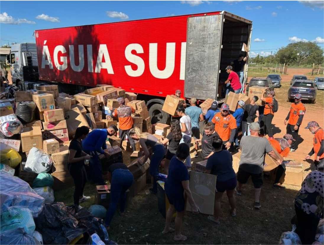 Cuiabanos fazem força-tarefa por doação ao RS: “Estamos aflitos”