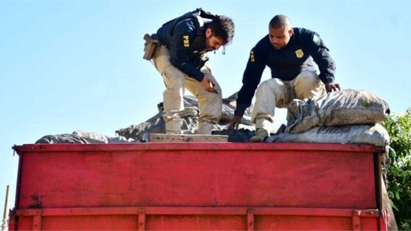 Motorista é preso com 250 mil maços de cigarros contrabandeados
