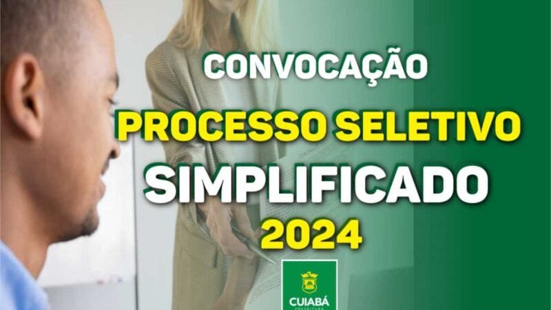 Prefeitura de Cuiabá convoca candidatos aprovados nas funções de Pedagogo, TDI, TNE e ASG