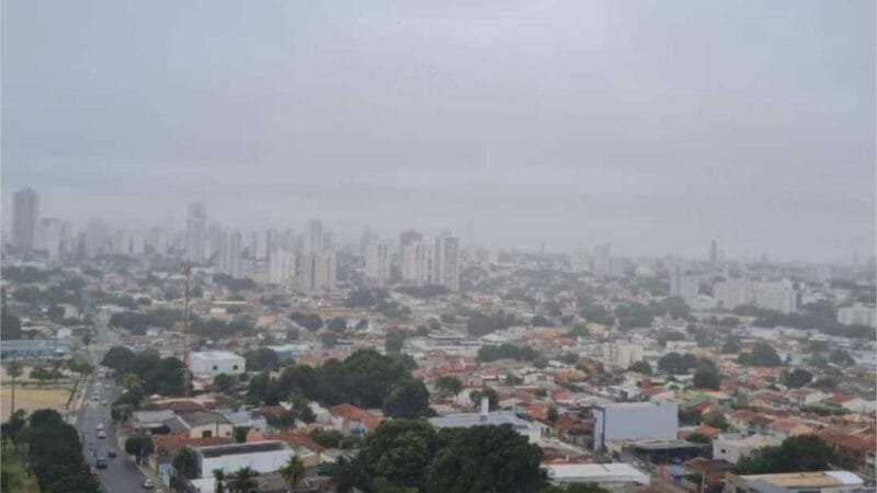 Frente fria segue e Cuiabá poderá ter temperatura de até 13ºC