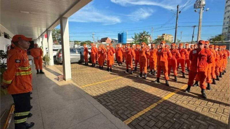 Corpo de Bombeiros de MT capacita militares de Rondônia