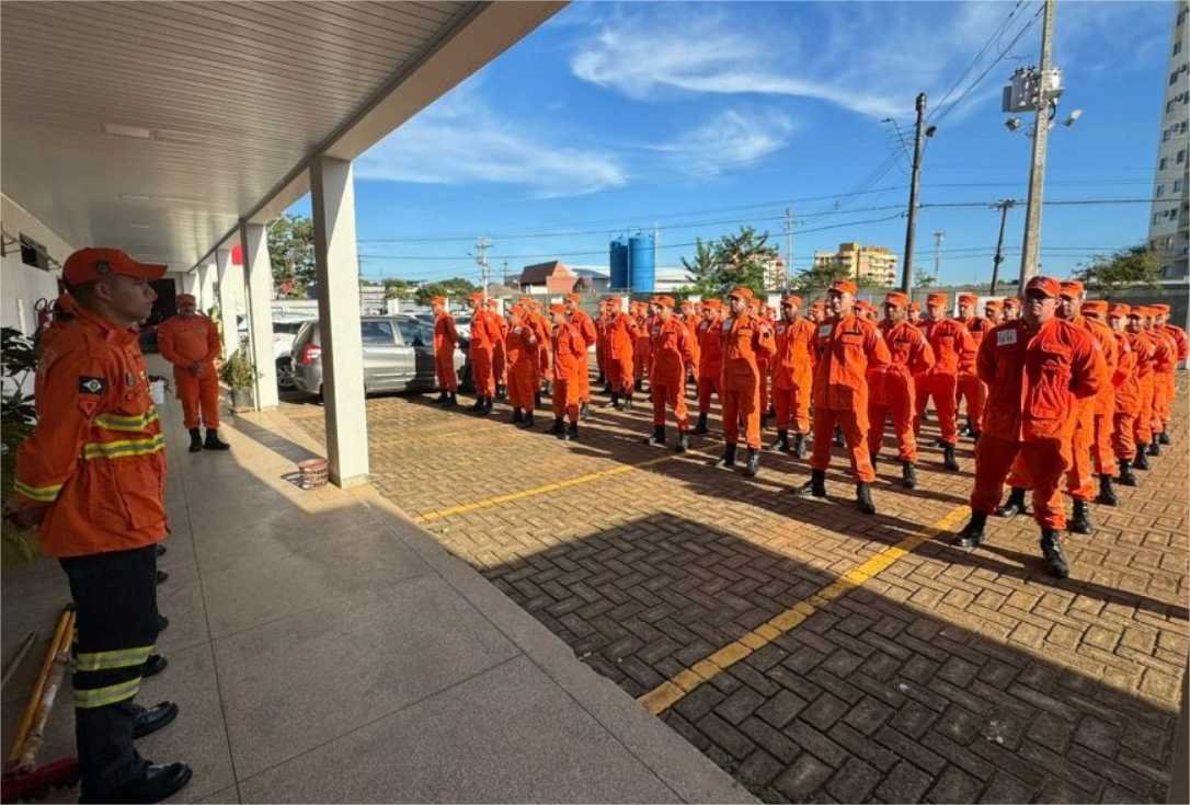Corpo de Bombeiros de MT capacita militares de Rondônia