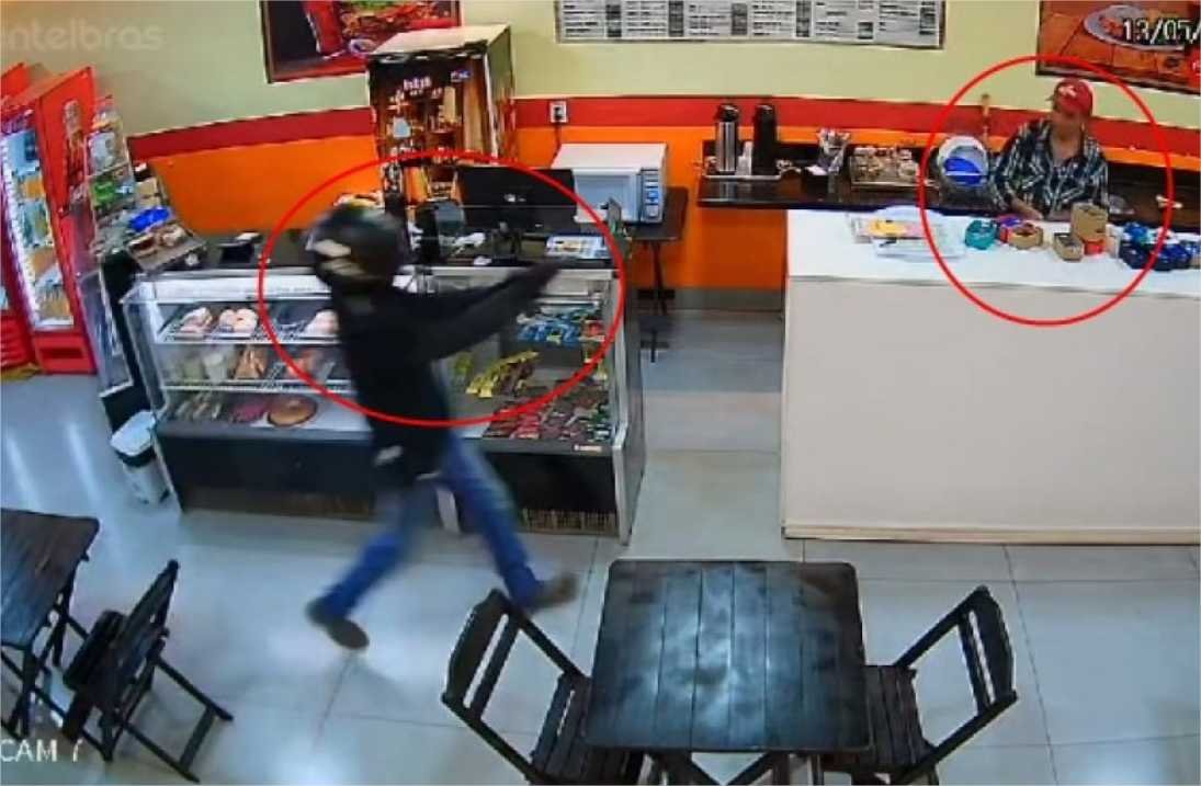 Polícia prende dupla que tentou matar homem em lanchonete