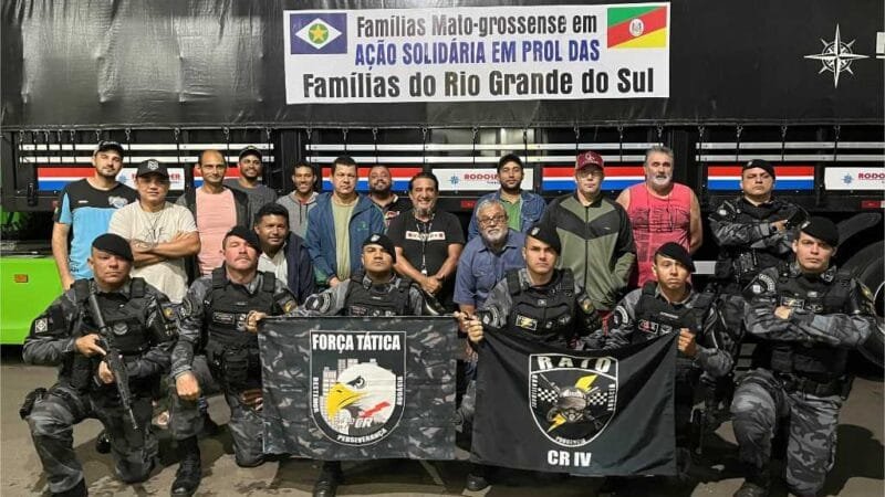 Doações rondonolitanas chegam à Porto Alegre