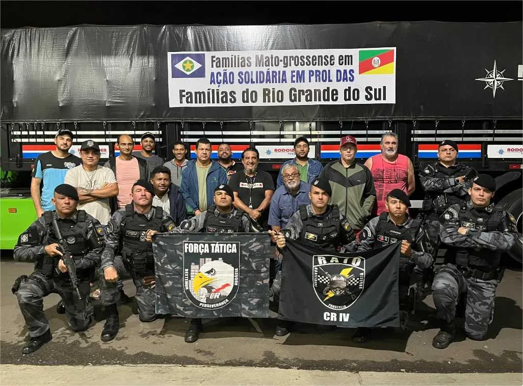 Doações rondonolitanas chegam à Porto Alegre