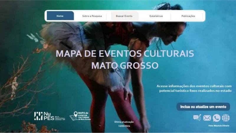 NuPES, da UFMT, lança plataforma inovadora para eventos culturais em Mato Grosso