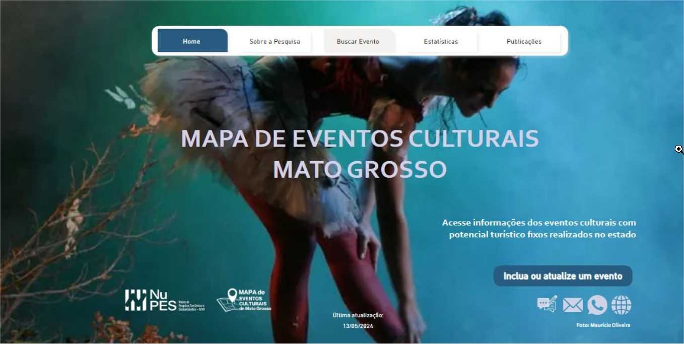 NuPES, da UFMT, lança plataforma inovadora para eventos culturais em Mato Grosso