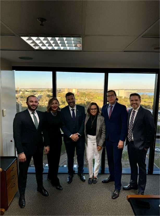 Comitiva de Presidentes de subseções de MT vão à Brasília e reivindicam representação proporcional entre interior e capital no pleito da OAB