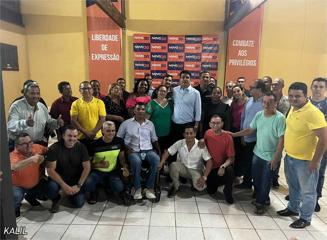 NOVO realiza reunião com o prefeito Kalil Baracat