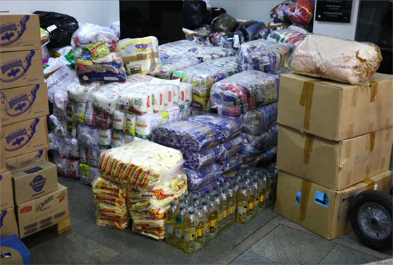 Espaço de Acolhimento da Mulher do HMC se torna ponto de coleta de donativos para vítimas das chuvas no Rio Grande do Sul