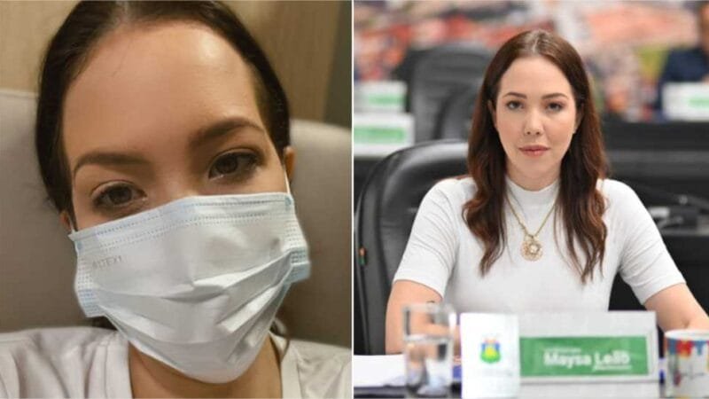 Vereadora Maysa Leão é internada com inflamação renal