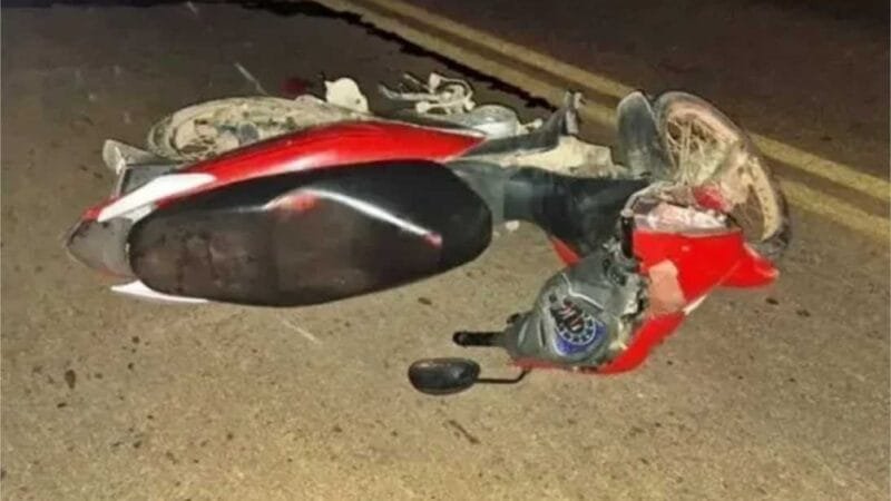Motociclista é atropelado por carreta e morre em estrada de MT