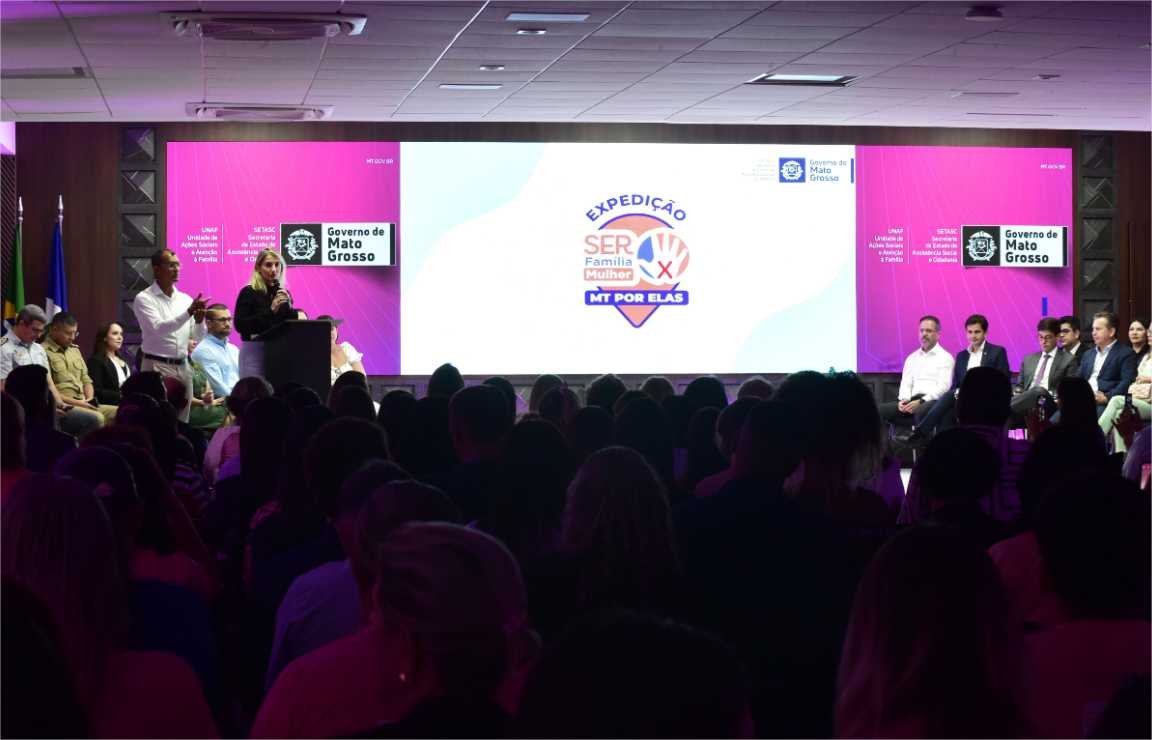 Idealizada pela primeira-dama de MT, Expedição SER Família Mulher começará por Cáceres