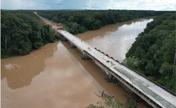 Governo de MT constrói 3 pontes sobre o Rio Teles Pires e abrirá novas rotas de trânsito