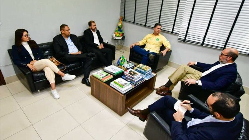 Prefeito recebe visita da Coordenação Nacional do G20 e debate encontro que reunirá as maiores economias do mundo em Cuiabá