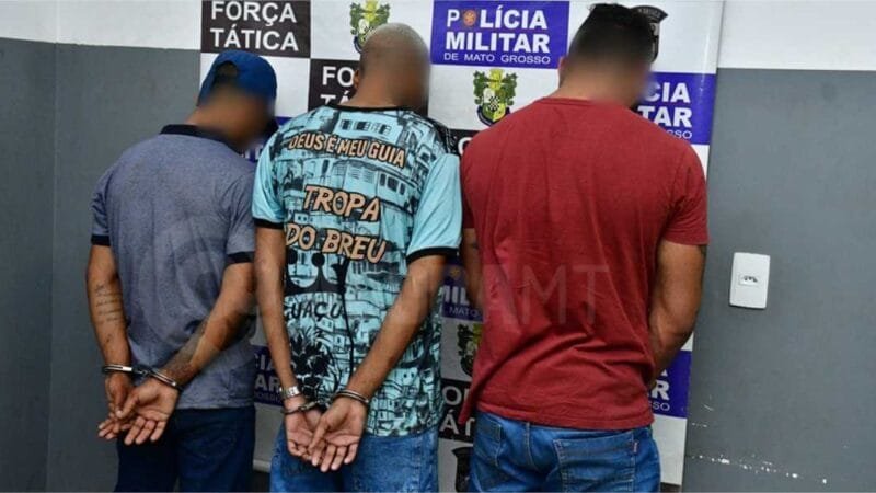 Organização criminosa suspeita de recolher ‘caixinha’ de facção é presa com mais de R$ 9 mil