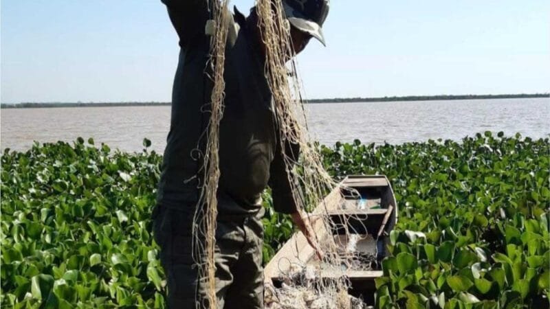 Sema apreende redes, cevas fixas, anzóis e pescado durante operação contra pesca predatória na baixada cuiabana