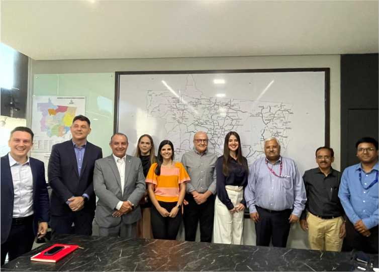 Governo de MT apresenta potencialidades do agronegócio a banco indiano