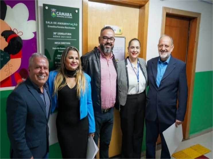 Sala de Amamentação da Câmara de Cuiabá recebe certificação do Ministério da Saúde