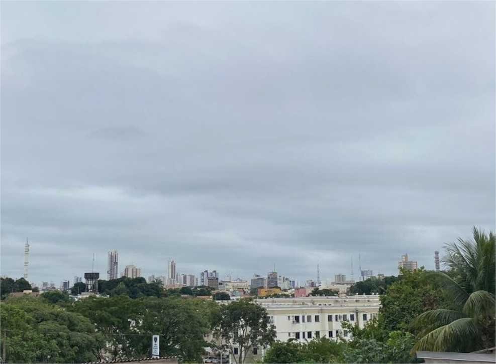 Cuiabá amanhece nublada e sob alerta de queda na temperatura