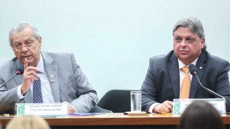 Comissão de Orçamento elege senador Jayme Campos como o 1º vice-presidente