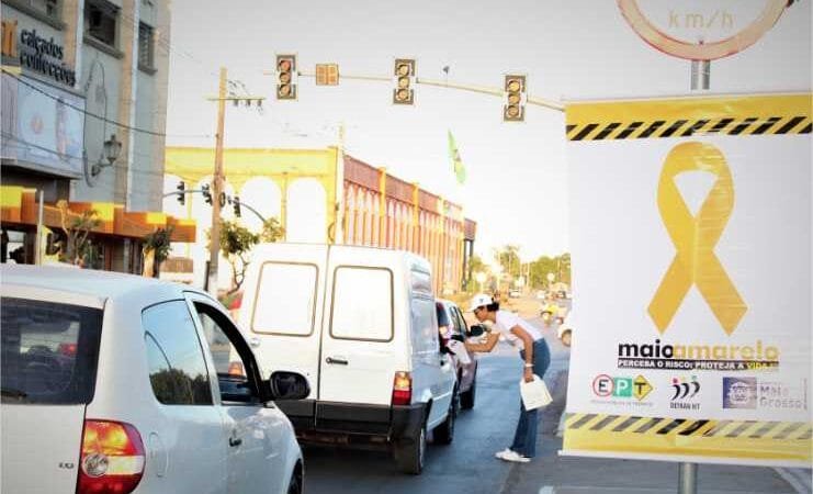 Sesp e Detran lançam Campanha Maio Amarelo nesta quinta-feira (2)