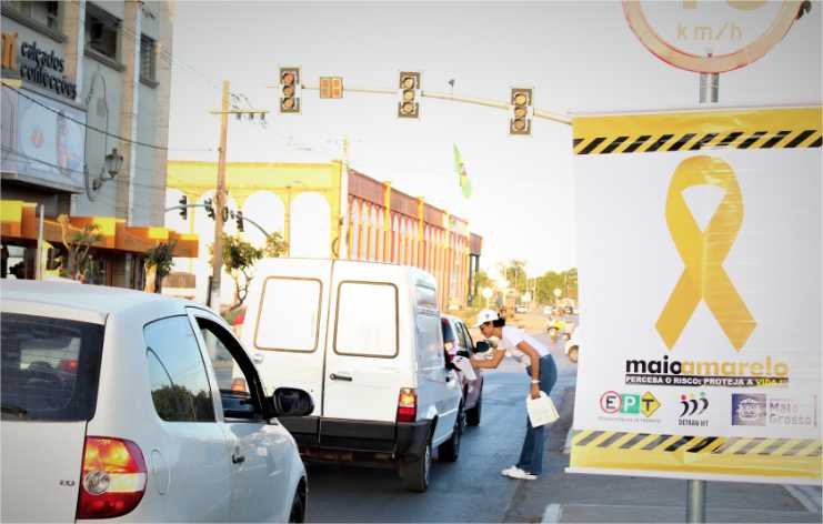 Sesp e Detran lançam Campanha Maio Amarelo nesta quinta-feira (2)