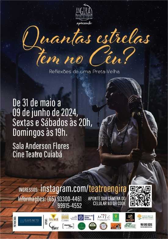 Espetáculo teatral “Quantas estrelas tem no Céu?” será neste final de semana