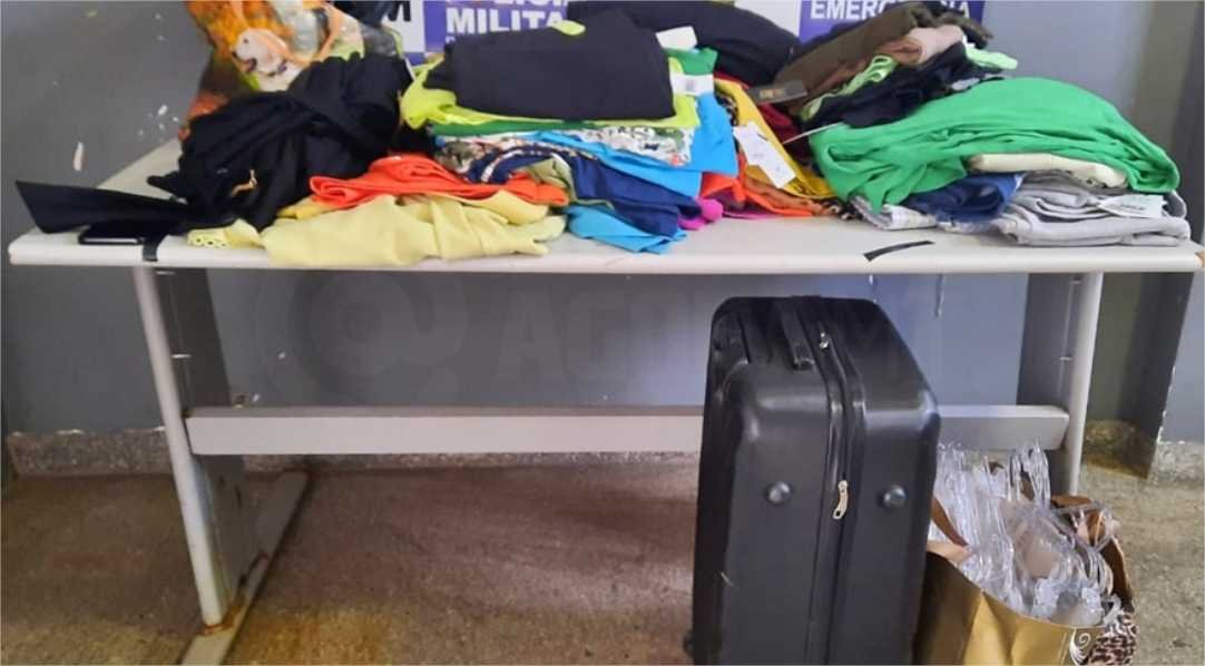 Homem é preso após invadir e furtar loja de roupas em Rondonópolis