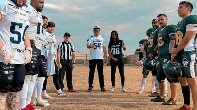 Thiago Silva viabiliza recursos e incentiva a prática do futebol americano em Rondonópolis