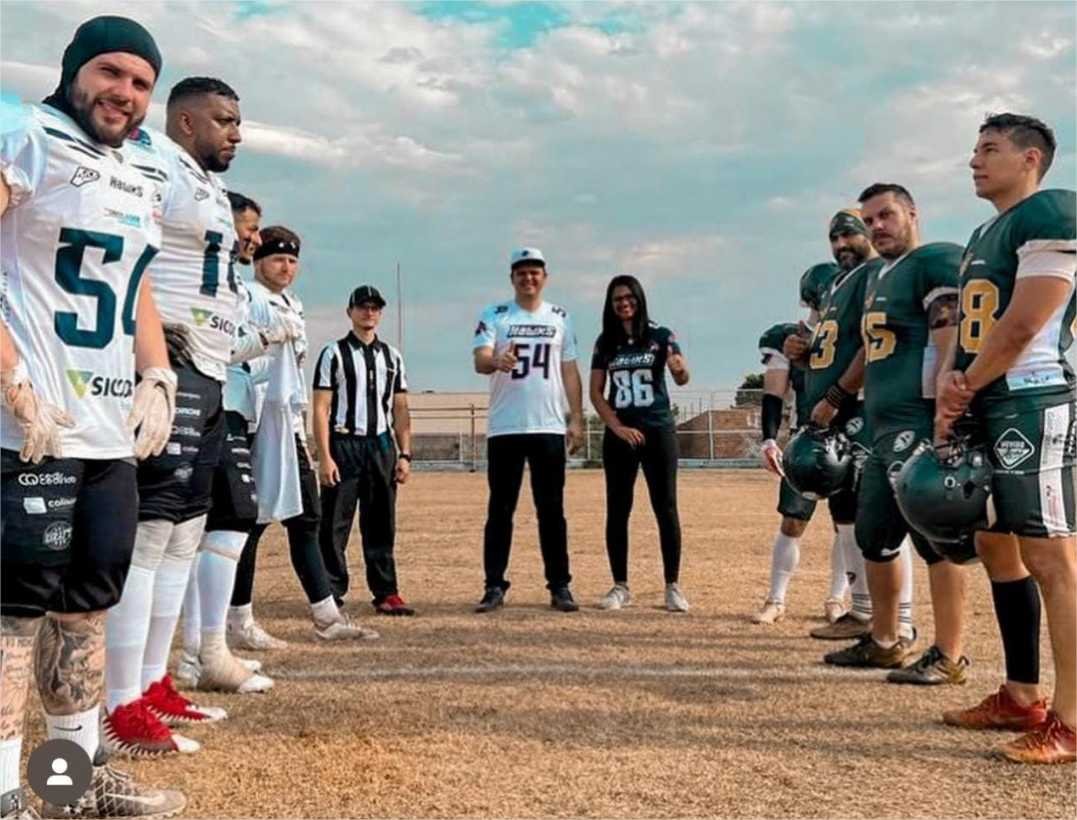 Thiago Silva viabiliza recursos e incentiva a prática do futebol americano em Rondonópolis