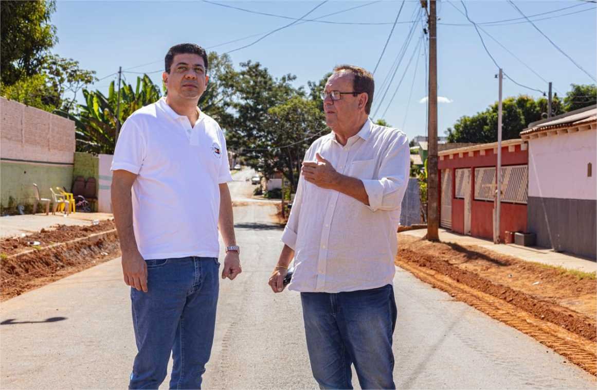 Paiaguás recebe 5,5 km de asfalto novo e 17,7 km recapeamento de ruas e avenidas